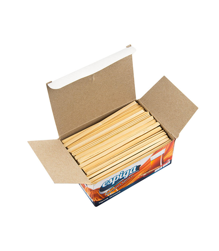 Bambu Tahta Karıştırıcı 500'lü Paket 2 Bambu Tahta Karıştırıcı 500'lü Paket