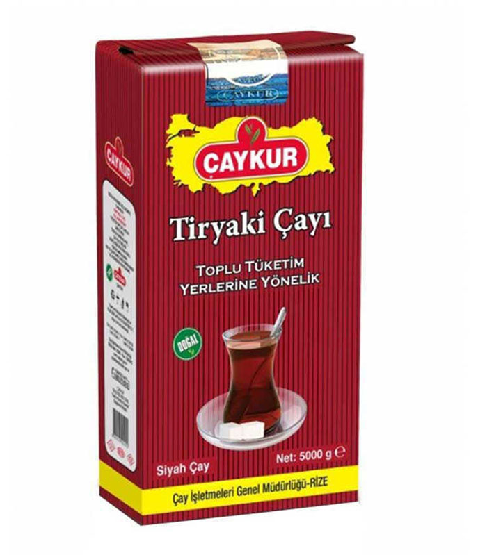 Çaykur Tiryaki Çayı toplu tüketim 5000 gr 5 kg Çaykur Tiryaki Çayı toplu tüketim 5000 gr 5 kg