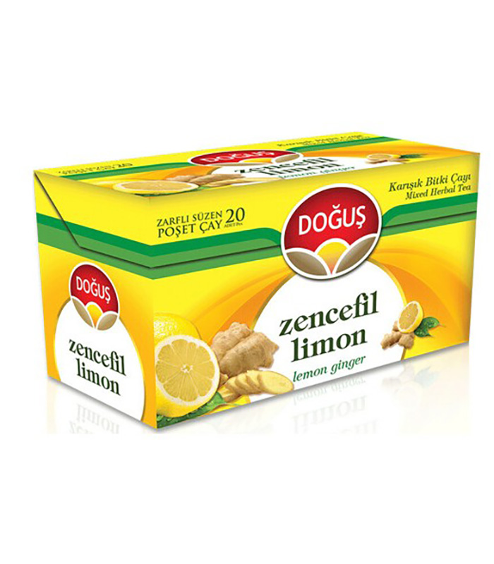 Doğuş Bitki Çayı Zencefil Limon 20'li Paket Doğuş Bitki Çayı Zencefil Limon 20'li Paket