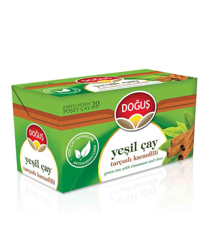 Doğuş Yeşilçay Tarçınlı Karanfilli 20'li Paket Doğuş Yeşilçay Tarçınlı Karanfilli 20'li Paket