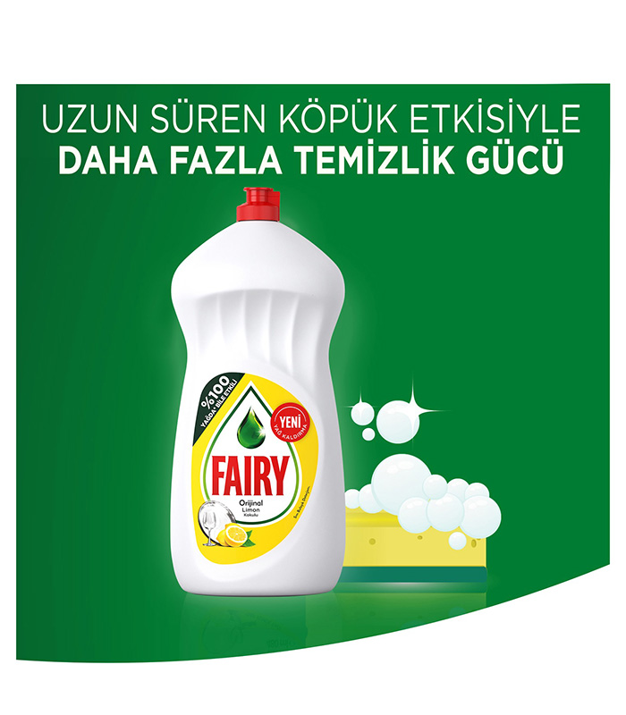 Fairy Sıvı Bulaşık Deterjanı Limon 1350 ml Fairy Sıvı Bulaşık Deterjanı Limon 1350 ml