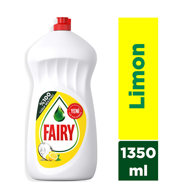 Fairy Sıvı Bulaşık Deterjanı Limon 1350 ml Fairy Sıvı Bulaşık Deterjanı Limon 1350 ml