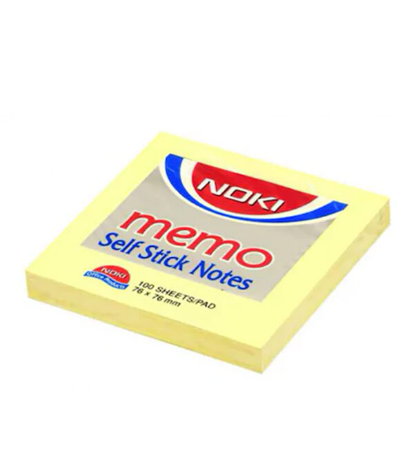 Memo Yapışkanlı Not Kağıdı Turuncu 100 sarı 12007 Noki