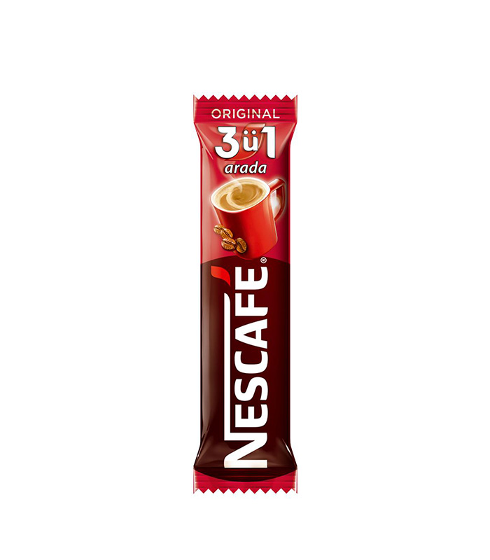 Nescafe 3'ü 1 Arada Hazır Kahve 18.5 gr x 72 Adet Nescafe 3'ü 1 Arada Hazır Kahve 18.5 gr x 72 Adet