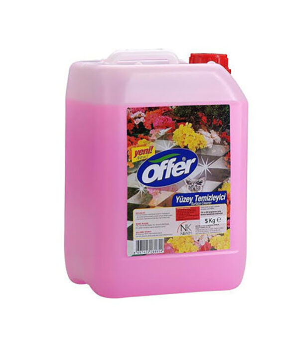Offer Parfümlü Yüzey Temizleyici Pembe 5 KG