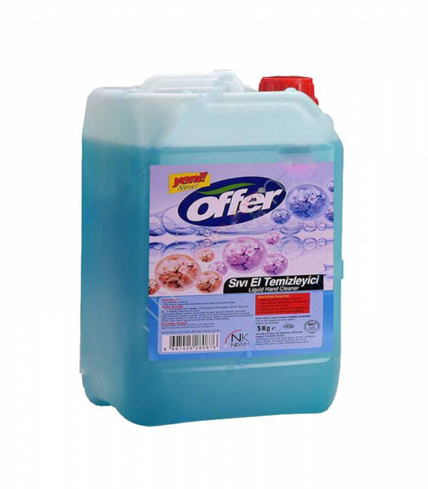 Offer Standart Sıvı El Sabunu Mavi 5 Kg