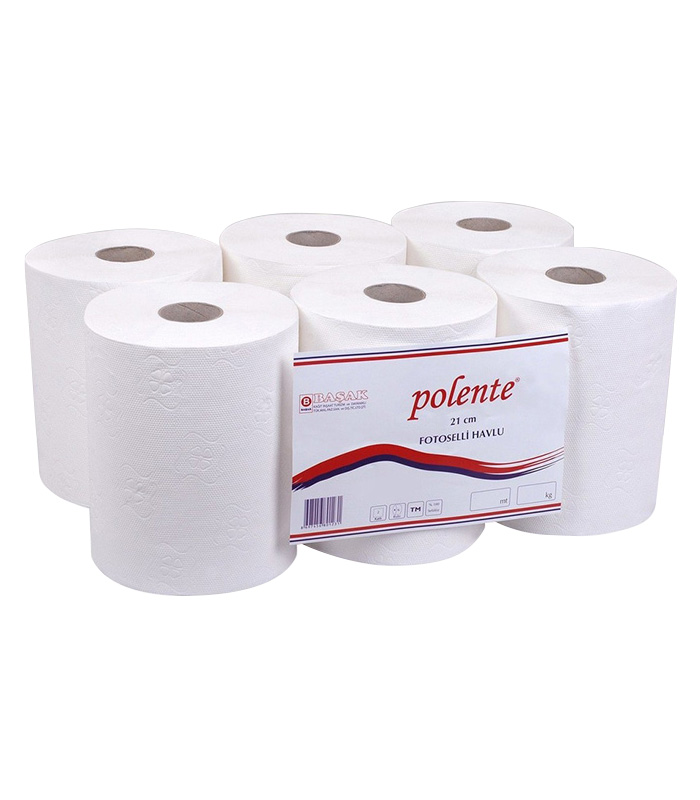 Polente-Fotoselli-Havlu-6li-21-CM-4-KG- Polente-Fotoselli-Havlu-6li-21-CM-4-KG-